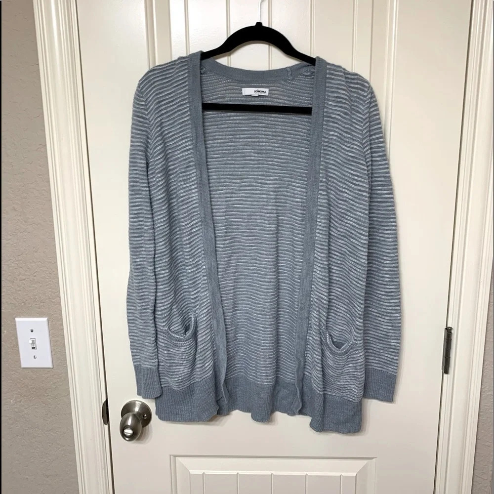Sonoma Striped Cardigan